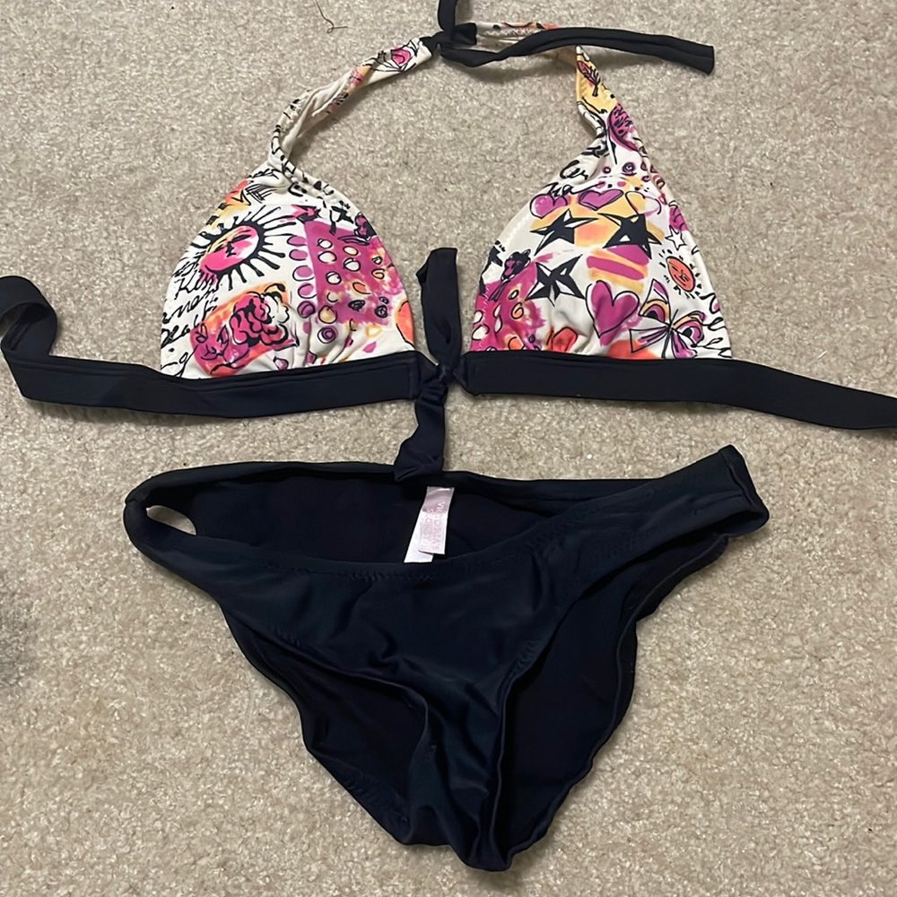 Victoria’s Secret Bikini, Women’s Size XS (Bottom) and S (Top), Some Staining